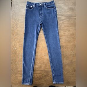 Classic Blue Women's Mid-Rise Skinny Jeans